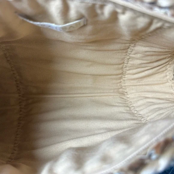 Shiraleah Woven Straw Clutch with Colorful Pom-Pom Accent - Picture 4 of 8